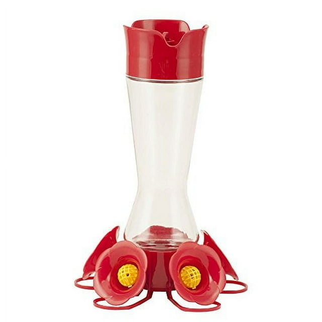 PerkyPet 204CP4 Favored PinchWaist Glass Hummingbird Feeder with