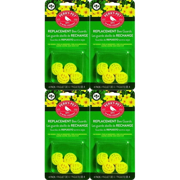Perky-Pet 205Y Replacement Bee Guards, 4 Count