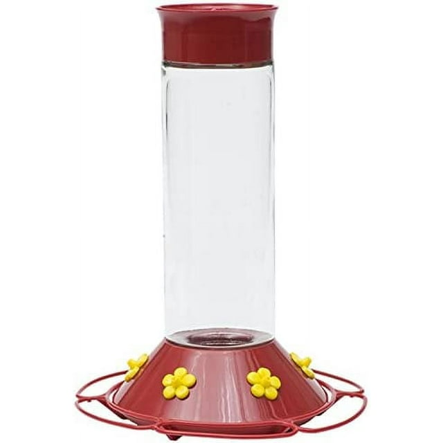 PerkyPet 209B1SR Our Best Glass Hummingbird Feeder with Perches