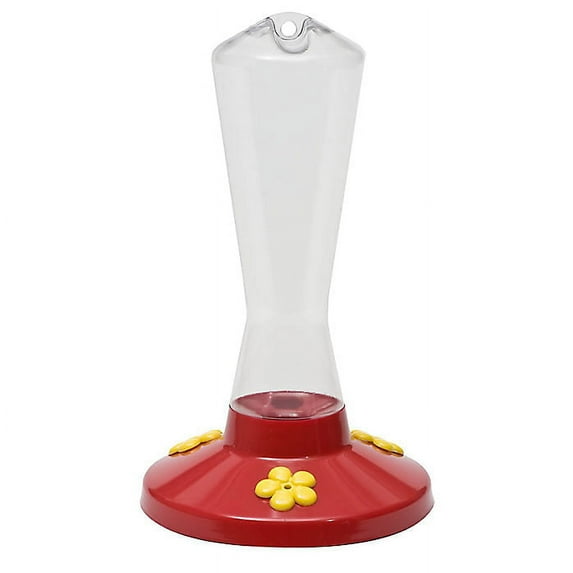 Perky-Pet 211 Clear Plastic Hummingbird Bird Feeder, 8 Oz Nectar Capacity, Each