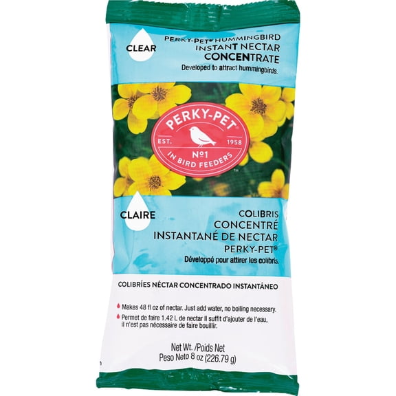 Perky-Pet Hummingbird Nectar Clear Concentrated - 8 Oz