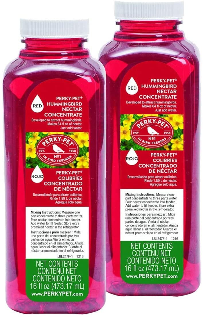 PerkyPet 247 Red Hummingbird Nectar Concentrate, 16Ounce 16 Ounce 2