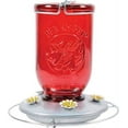 thumbnail image 1 of Perky-Pet Red Mason Jar Hummingbird Feeder – 32 oz, 1 of 8