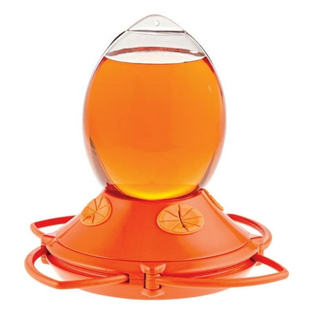Perky-Pet 32 oz Orange Plastic Oriole Feeder