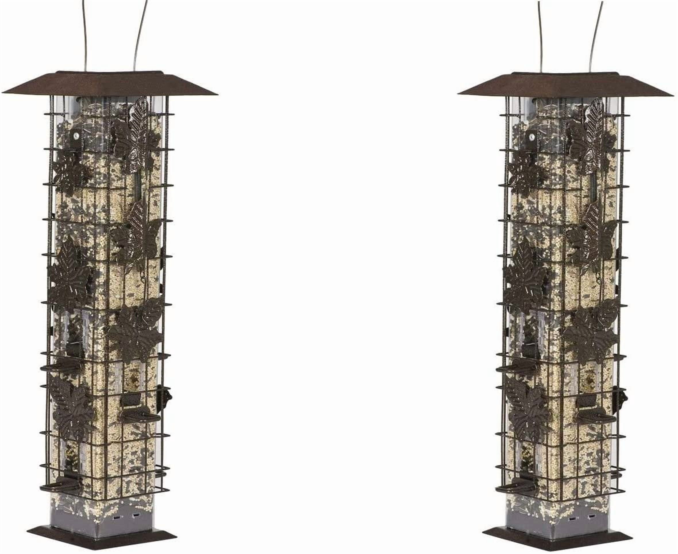 Perky-Pet Squirrel-Be-Gone Wild Bird Feeder - Squirrel Proof, Hanging - 2 lb, Pack of 2 — Residential Use, Standard Application