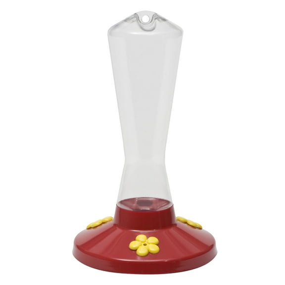 Perky-Pet 8 oz Clear Plastic Hummingbird Feeder