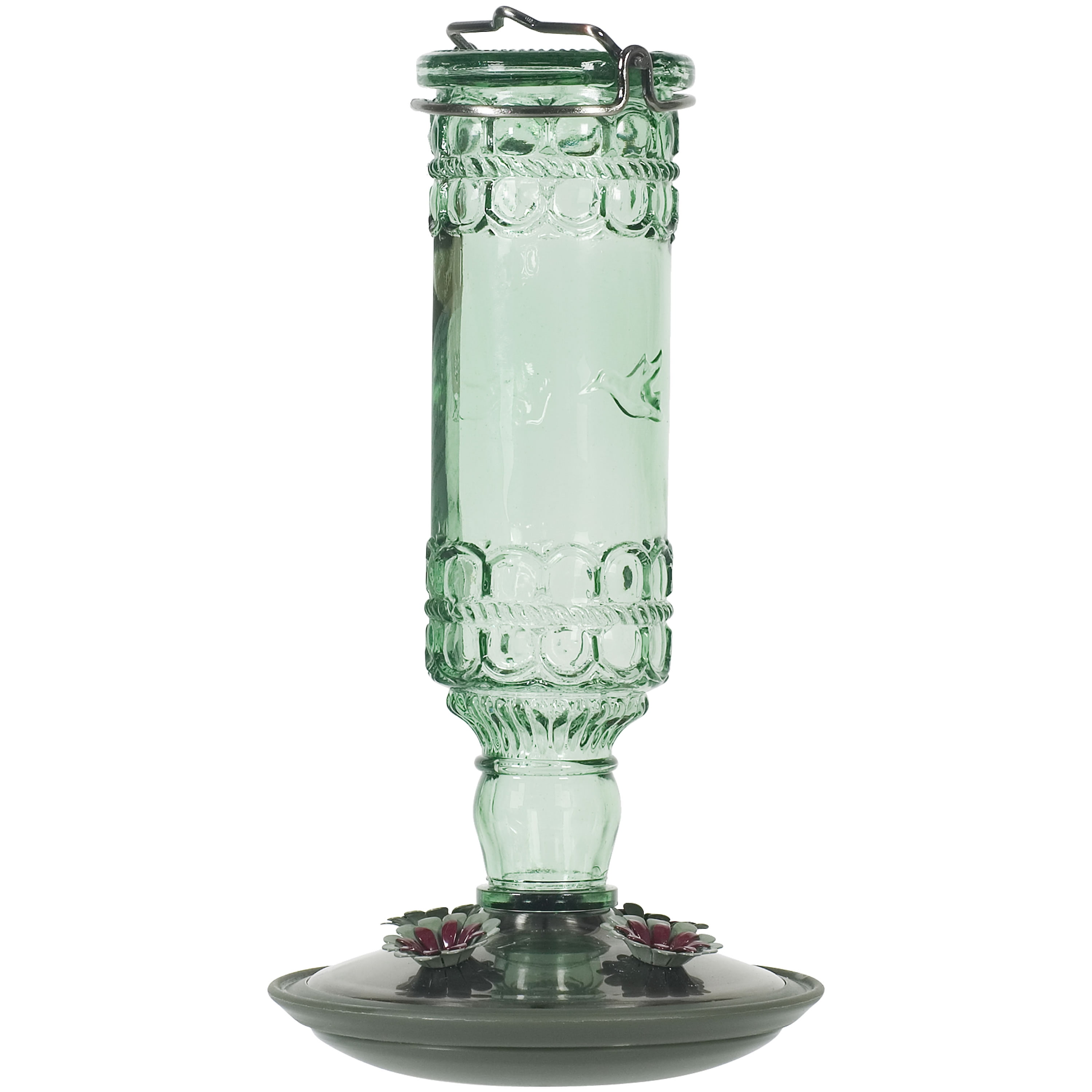 Perky-Pet 10 oz Green Antique Hummingbird Feeder