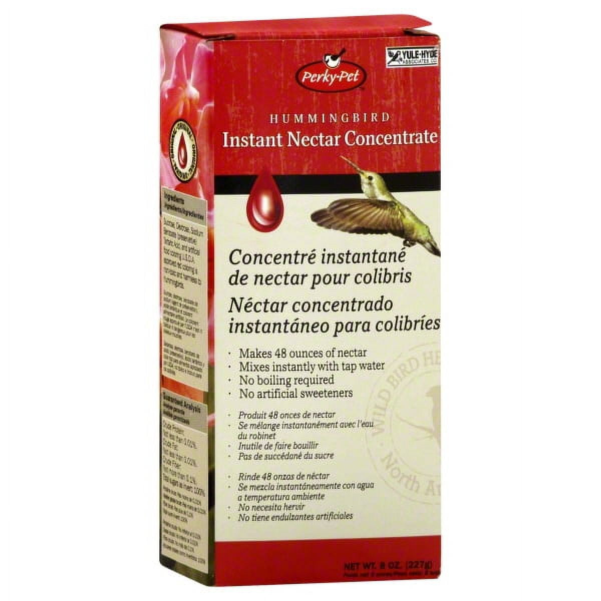 Perky Pet Hummingbird Concentrated Instant Nectar 8 oz