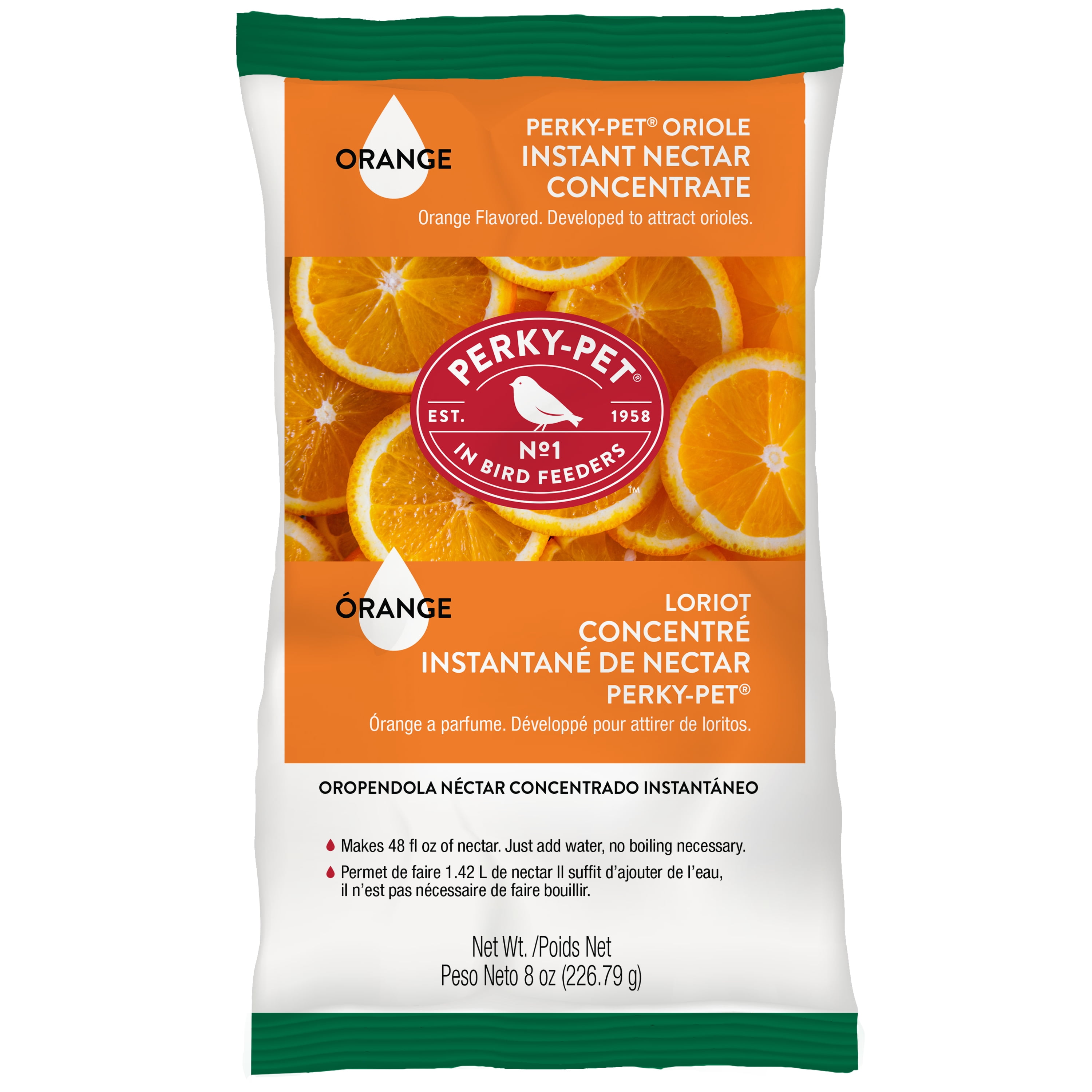 perrie　レモン、オレンジ、フランキンセンス Perky-Pet Instant Orange Oriole Nectar Powder, Makes 48 oz, Citrus