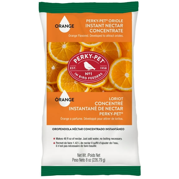 Perky-Pet Instant Orange Oriole Nectar Concentrate 8 oz