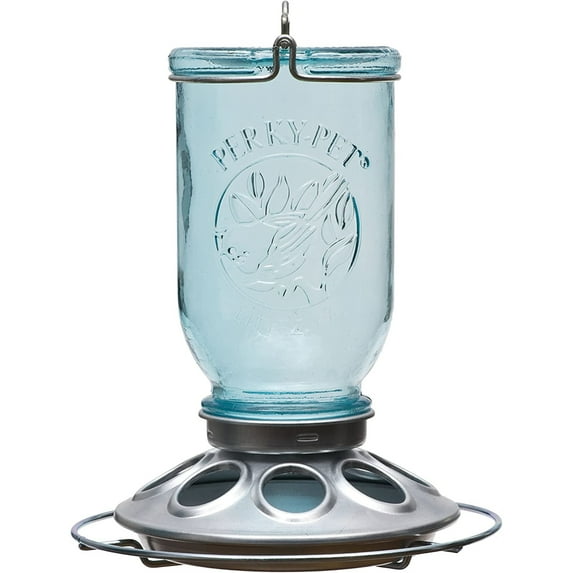 Perky-Pet Mason Jar Wild Bird Seed Feeder