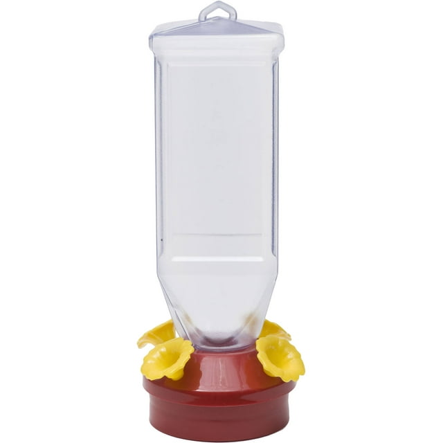 Perky-Pet Red Plastic Lantern Hummingbird Feeder - 18 oz Capacity