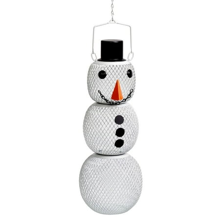 Perky-Pet SM00345 NO/NO Snow Man Wild Bird Feeder, 1-1/2 lbs