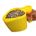 thumbnail image 1 of Perky-Pet Yellow Plastic Scoop N' Fill Wild Bird Seed Scoop, 1 of 9