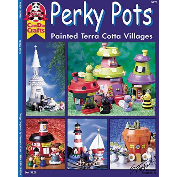 Pre-Owned Perky Pots: Painted Terra Cotta Villages (Paperback) 157421800X 9781574218008