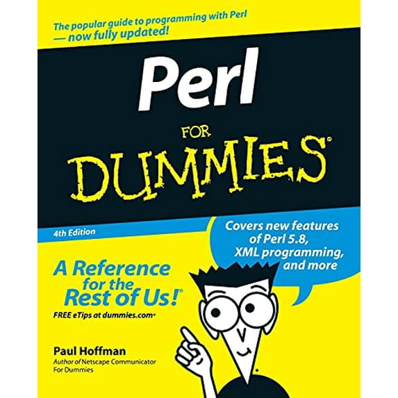 Pre-Owned Perl For Dummies Paperback Paul Hoffman