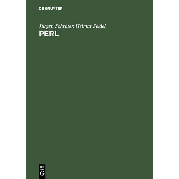 Perl, (Hardcover)