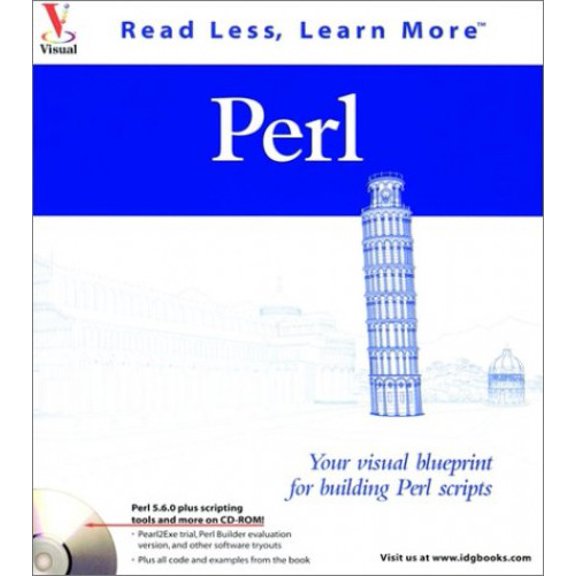 Pre-Owned Perl: Your visual blueprint for building Perl scripts (Paperback) 0764534785 9780764534782