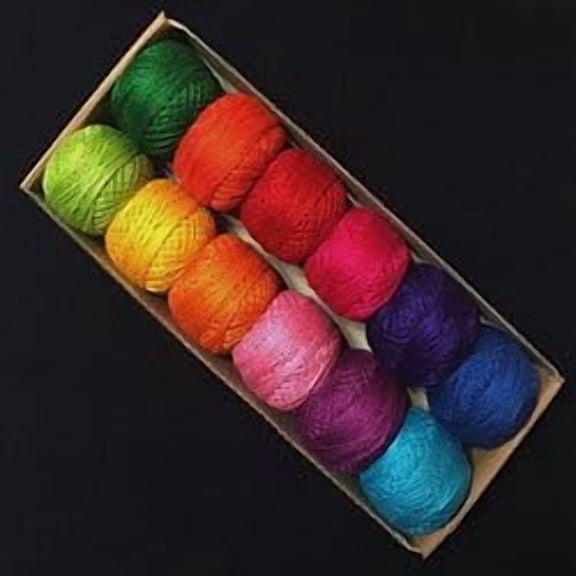 Perle Cotton Size 8 Embroidery Thread Ewe-niversity Paint Box Sampler Set