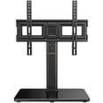 thumbnail image 1 of Perlegear Tabletop TV Stand, Universal TV Stand for 23-60 Inch LCD LED OLED TVs, Height Adjustable TV Base Stand with Tempered Glass Base Cable Management,VESA 400x400mm, PGTVS02 C108, 1 of 3