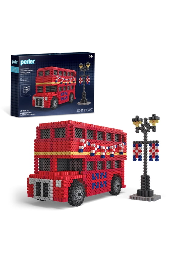 3D Fused Bead Kit-London Bus
