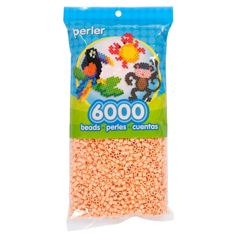 Perler Beads 6,000/Pkg-Grey - 048533110872
