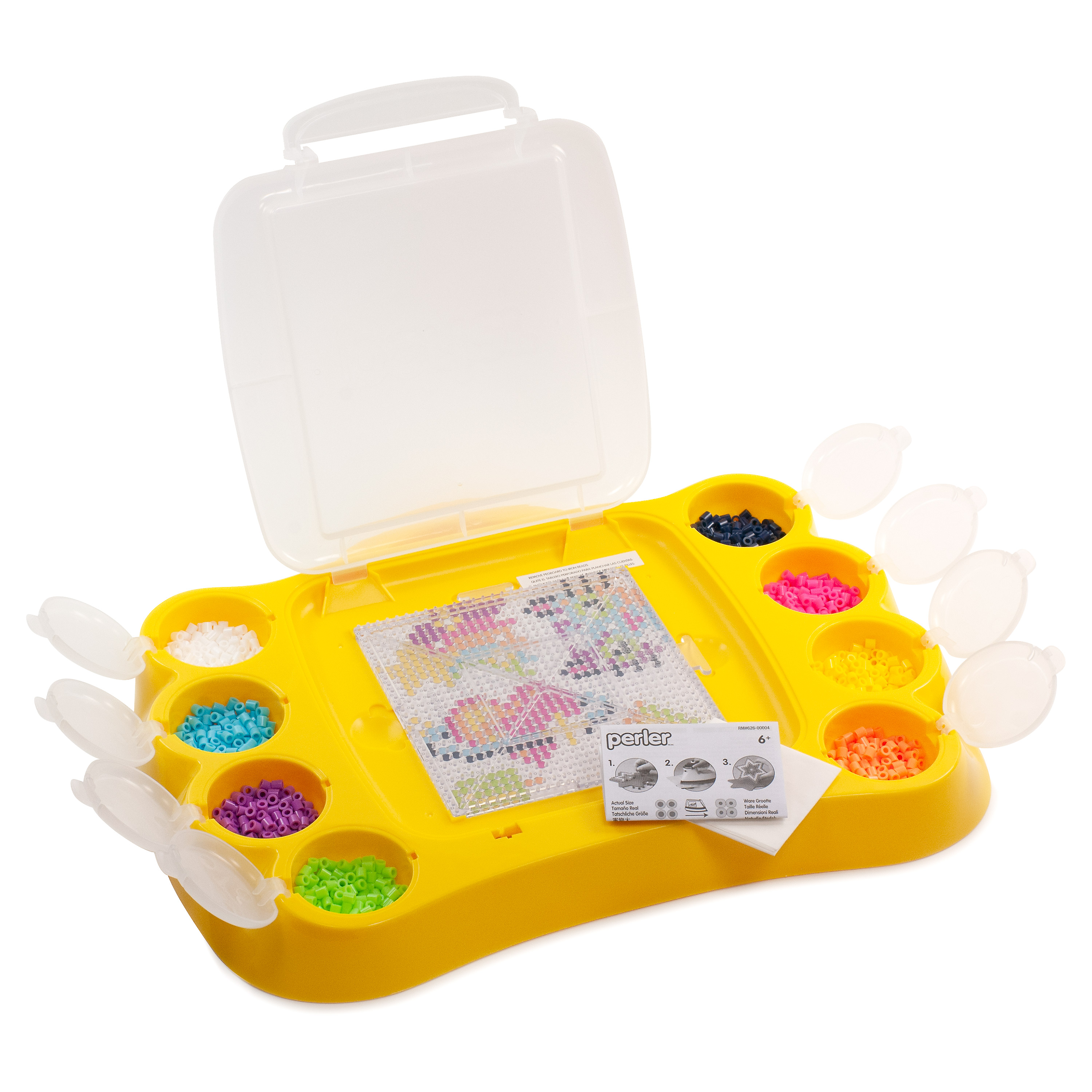 Perler Bead 'N Carry Fused Bead Activity Kit, Ages 6 and up, 1205 Pieces - image 1 of 5