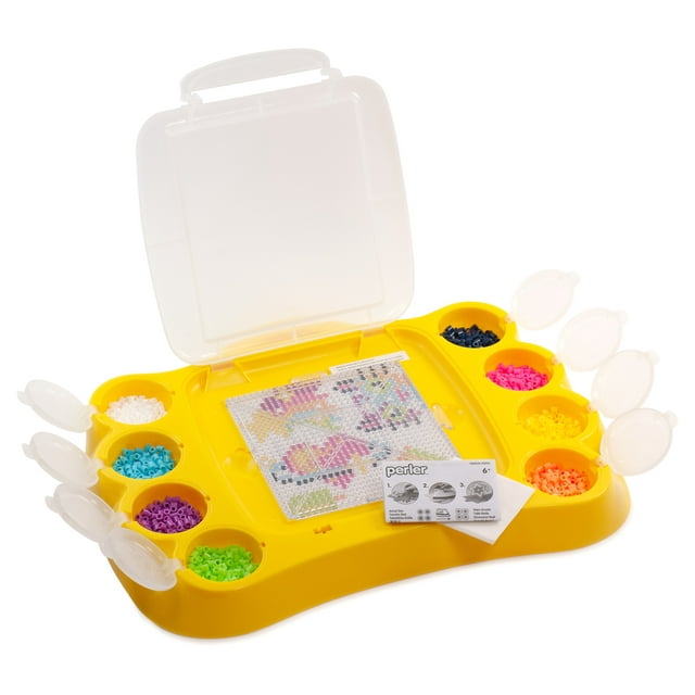 Perler Bead 'N Carry Fused Bead Activity Kit, Ages 6 and up, 1205 Pieces