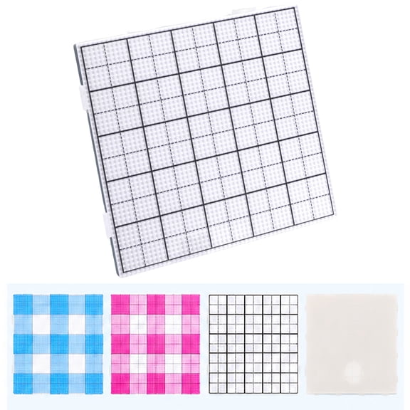 Perler Bead Pegboard 2.6mm 52 Pins — Square Fuse Bead Pegboard Plate for Bead Art, Iron Bead Pattern Template for DIY Craft Projects
