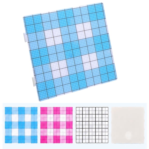 Perler Bead Pegboard 2.6mm 52 Pins — Square Fuse Bead Pegboard Plate for Bead Art, Iron Bead Pattern Template for DIY Craft Projects