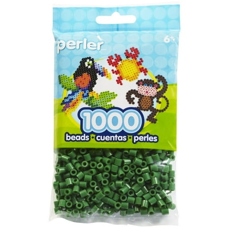 Perler Beads 1,000/Pkg-Dark Green