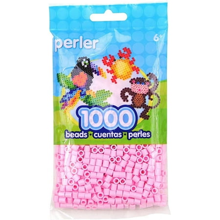 Perler Beads 1,000/Pkg-Light Pink