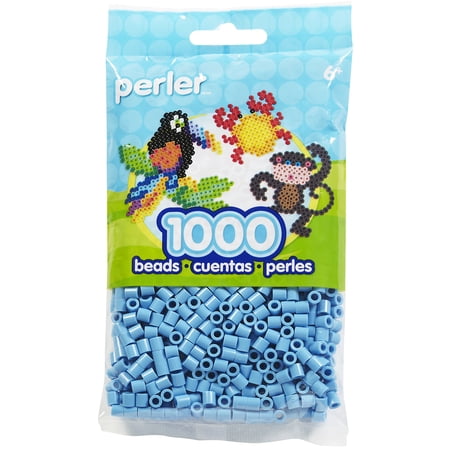 Perler Beads 1,000/Pkg-Pastel Blue