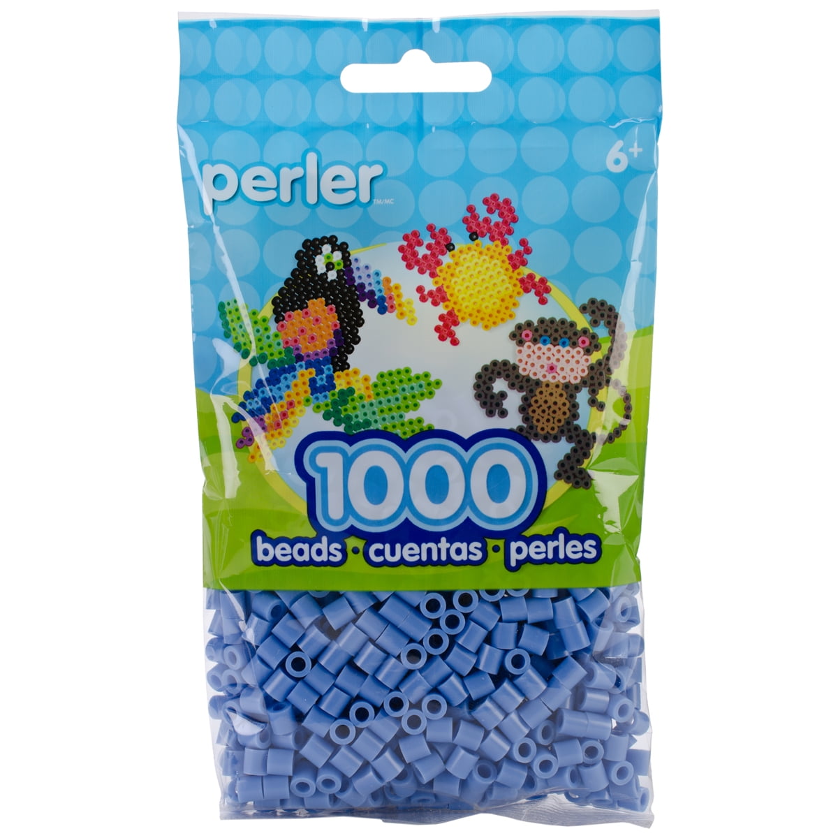 Perler Beads 1,000 Count-Dark Grey By Perler