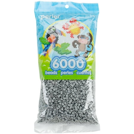 Perler Beads 6,000/PkgGrey