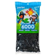 Perler Beads 6,000/Pkg-Black