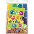 Perler Beads FunFusion Bead Tray and Idea Book 16 Colors