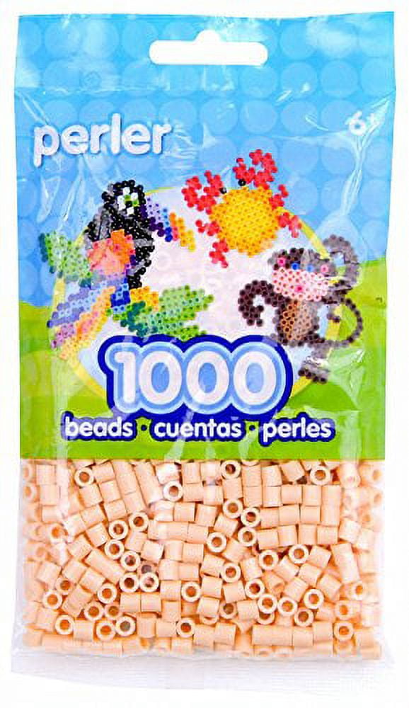 Perler Beads, Fun Fusion, Red - 1000 count