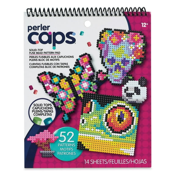 Perler Caps Pattern Pad