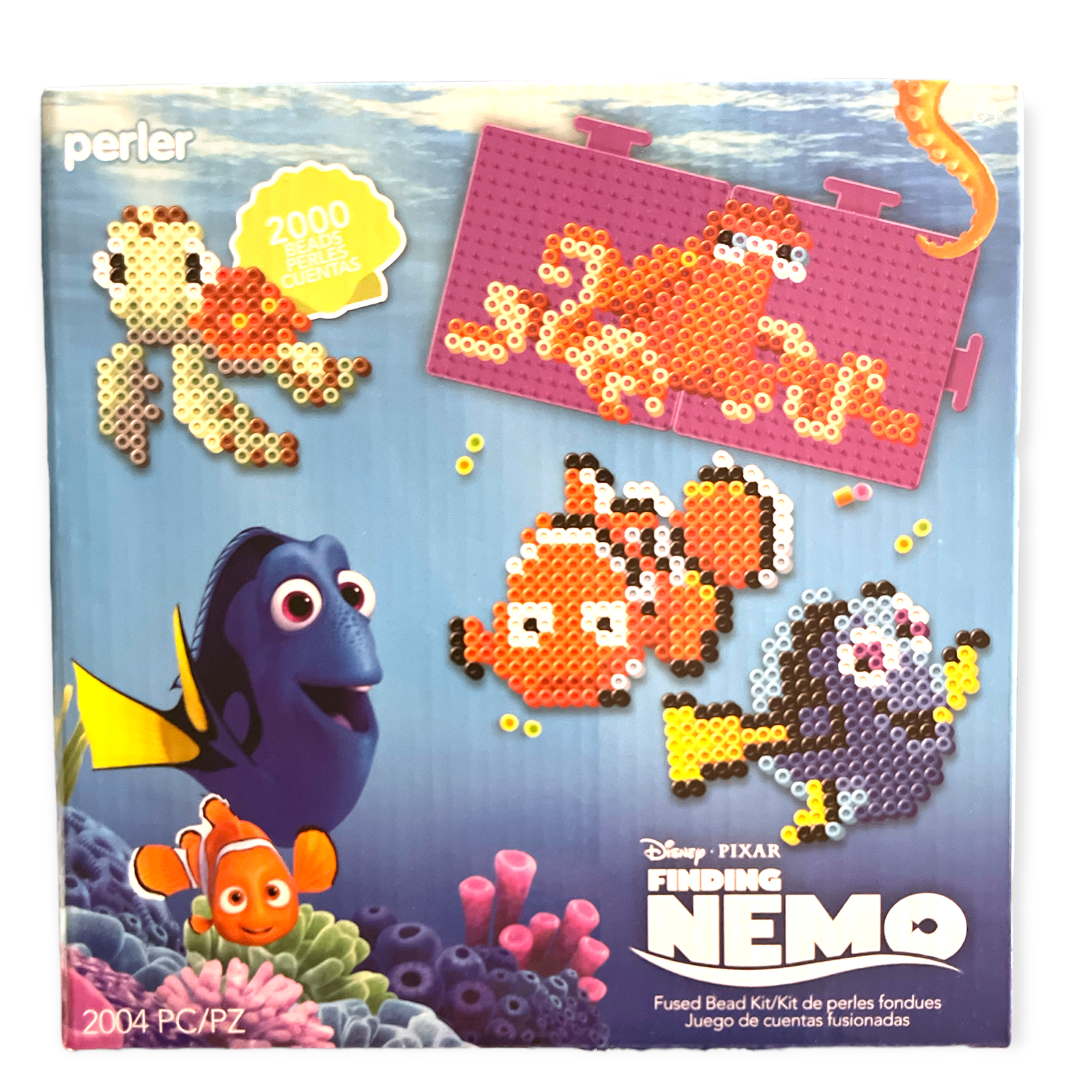 Perler Disney Character Fused Bead Kit 2004 Pieces Toy Story Finding Nemo  Stitch (Finding Nemo) 