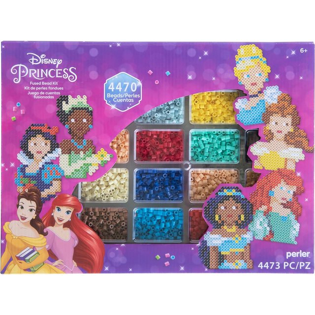 Perler Disney Princesses Fuse Bead Activity Kit, Multicolor 4474 Piece