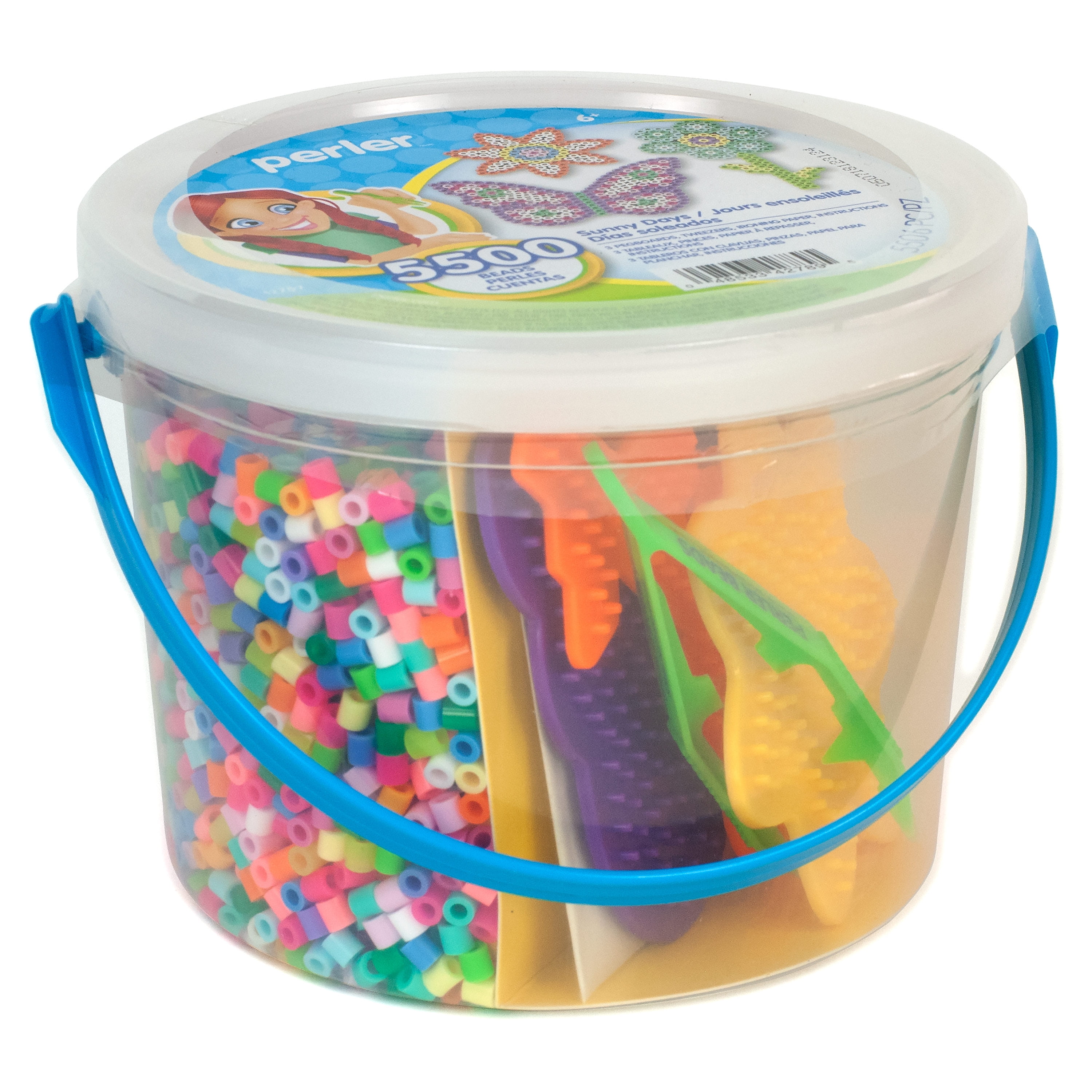  Perler Storage Bucket Beads Container Set, 8 pcs : Arts, Crafts  & Sewing