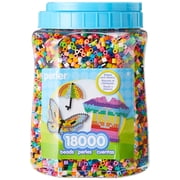 Perler Fuse Beads Bucket 18,000/Pkg, Multicolor