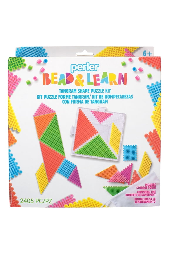 Fused Bead Box Kit-Tangrams
