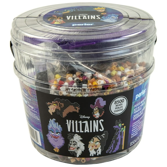 Perler Fused Bead Bucket Kit-Disney Villians