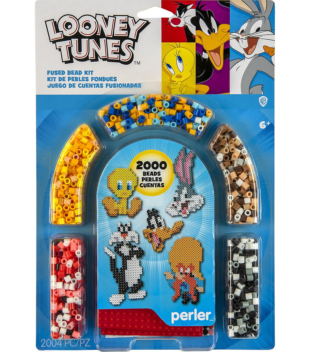Perler Fused Bead Kit - Kids' Looney Tunes, Bugs Bunny Characters