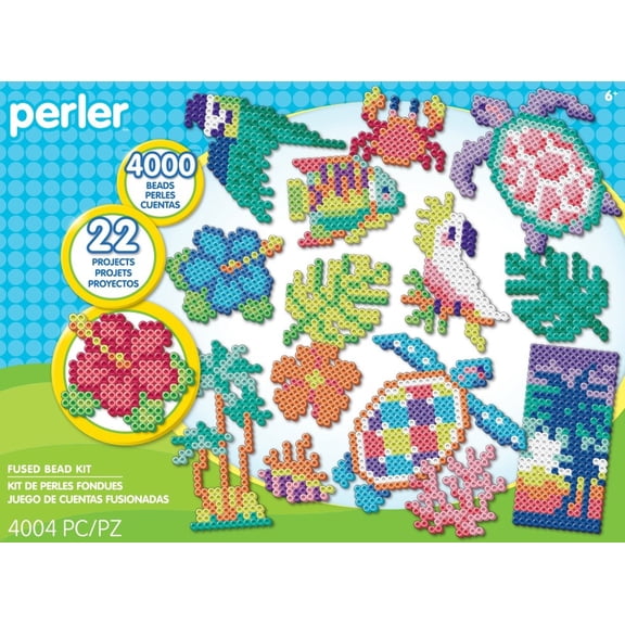 Perler Fused Bead Kit-Tropi-Cool
