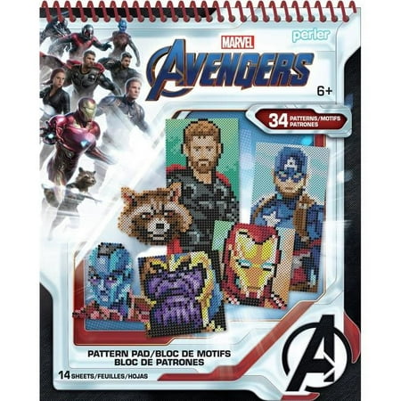 Perler Fused Bead Pattern Pad-Marvel Avengers