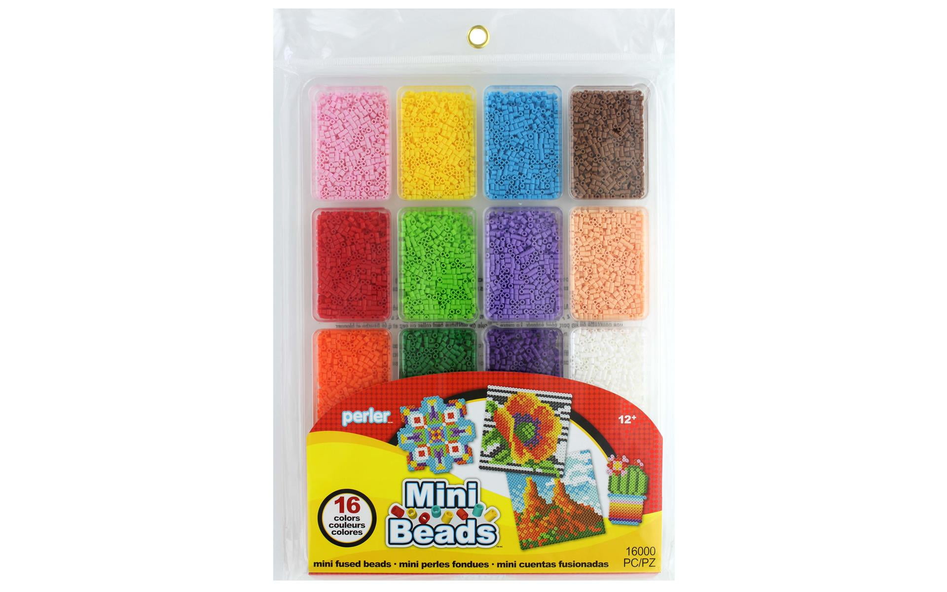 Fuse Beads Craft Kit Melty Fusion Colored Beads- 12,000 pcs 38 Colors For  Kids