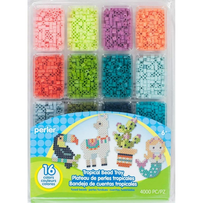 Incraftables Fuse Beads Kit 4000pcs (16 Colors). Hama Melting